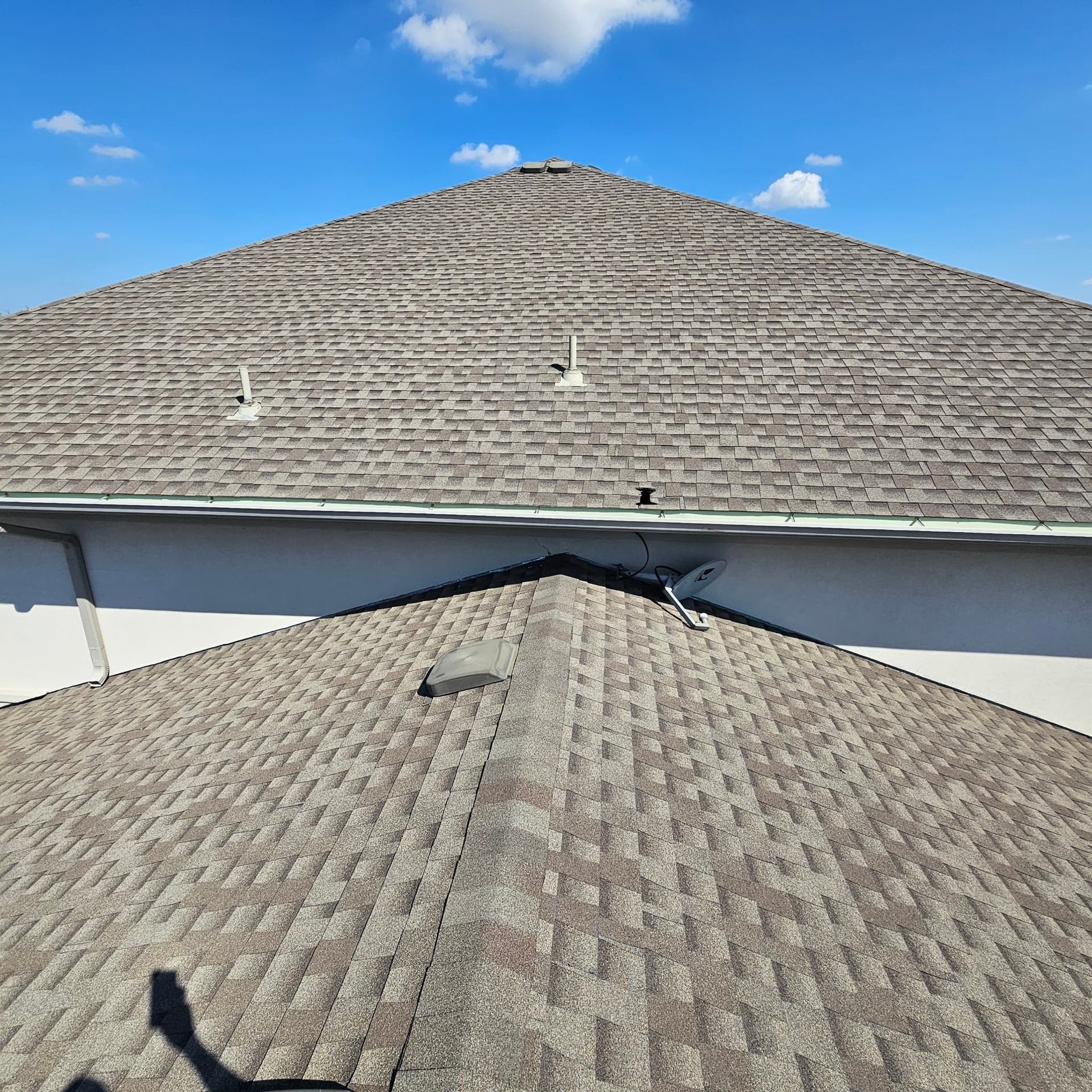 Expert Roof Repair with Durable Gray Shingles image